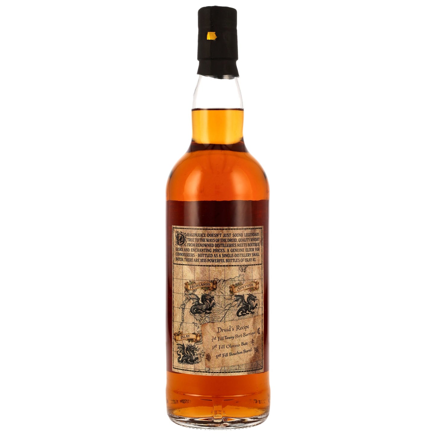 Dragonjuice 10 y.o. Islay - Peated Single Malt Whisky - Batch #2 - Whisky Druid