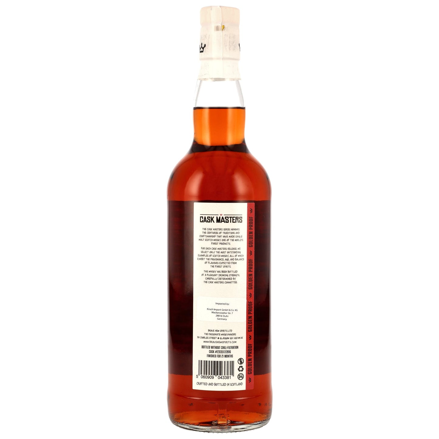 Teaninich 2016/2025 - 9 y.o. - 1st Fill Vintage Port #2313517/2016 - Cask Masters - Brave New Spirits