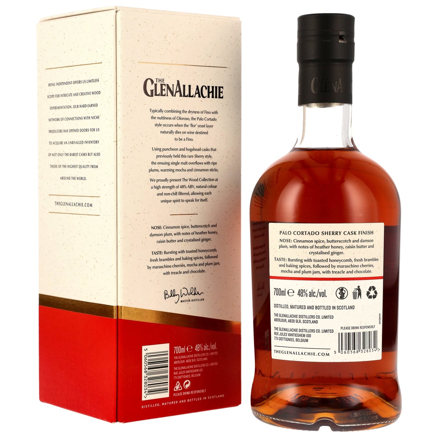 GlenAllachie 11 y.o. Palo Cortado Sherry Cask Finish 70cl