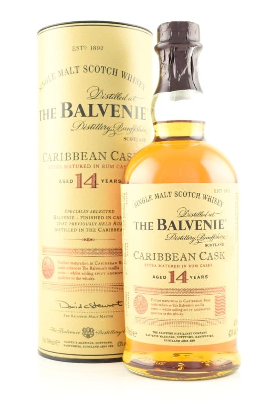 Balvenie 14 Years Caribbean Cask (Single Malt 70cl)