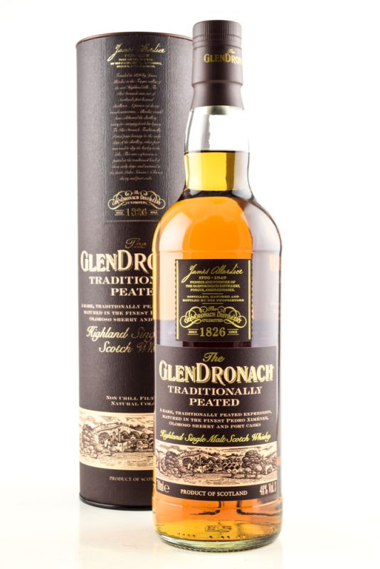 Glendronach traditionally peated 70 cl
