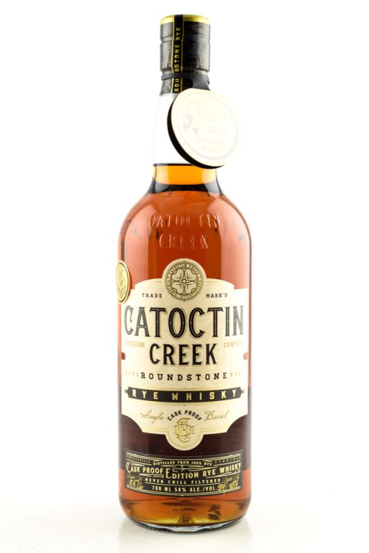 Catoctin Creek Roundstone Rye Whisky Cask Proof Edition Virginia Rye