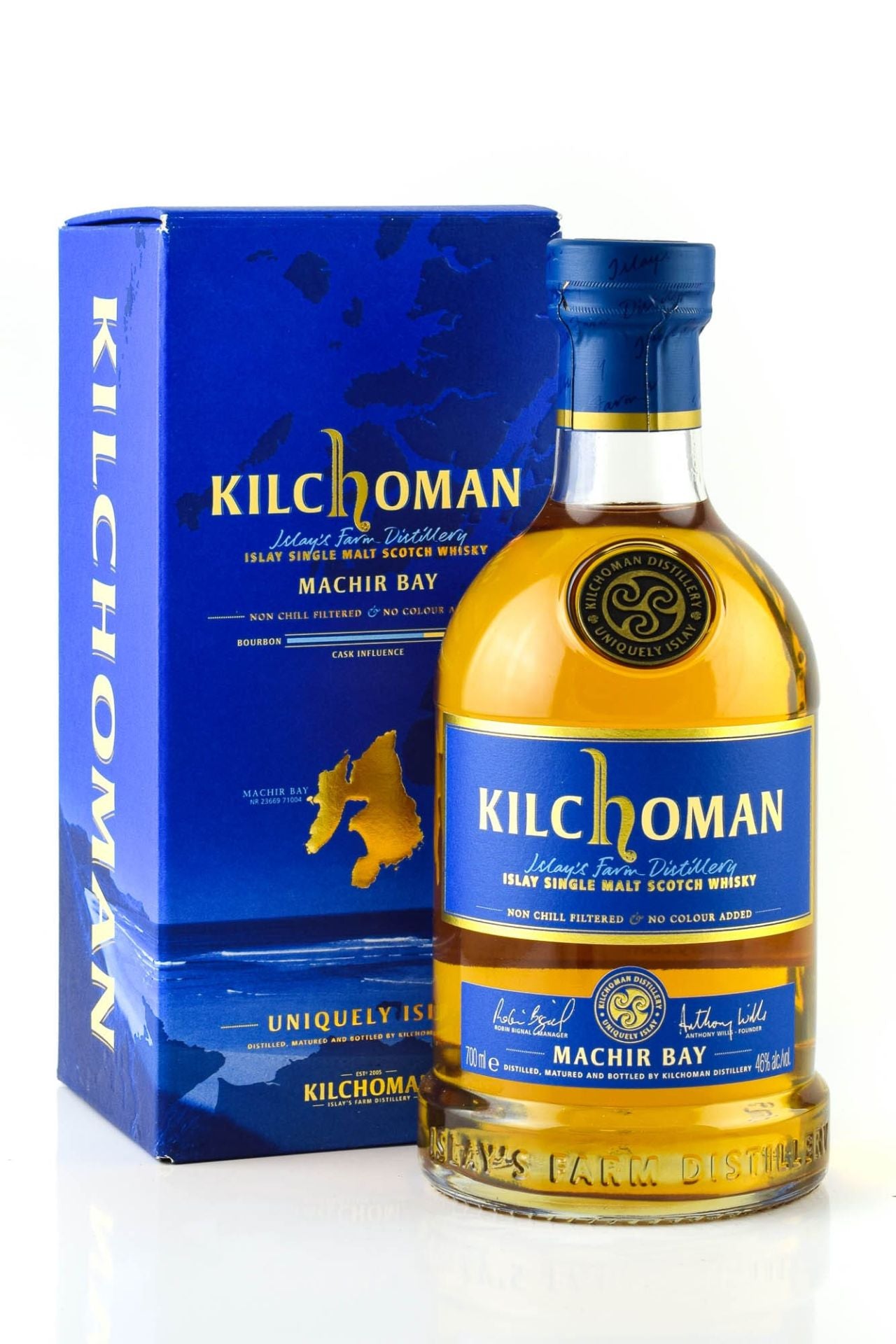 Kilchoman Whisky Single Malt Machir Bay Islay (1 x 70 cl Single Malt)
