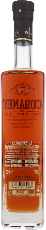 Ron Cubaney 15 Years Old Estupendo 38% 0.7l