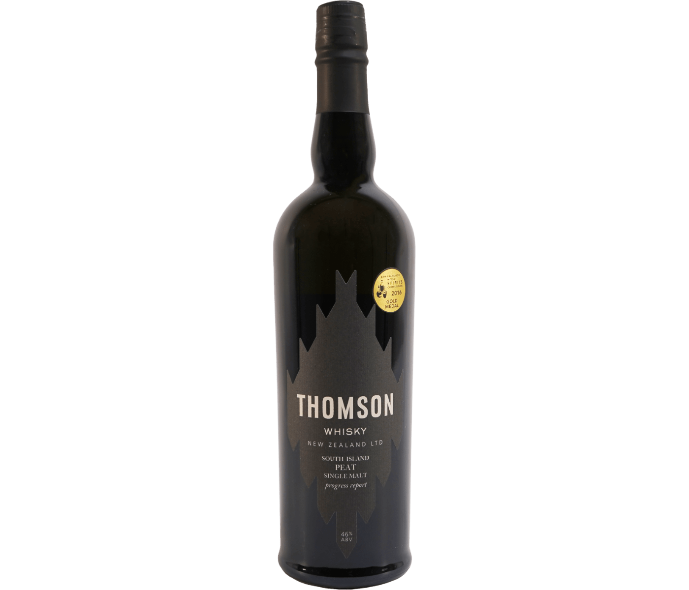 Thomson New Zealand Single Malt Whisky - South Island Peat 70 cl