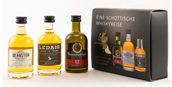 Ein schottische Whiskyreise - Miniatur Set 3x0,05l