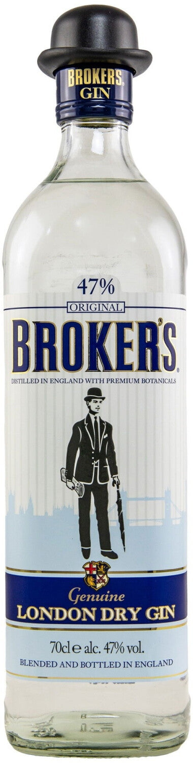 Brokers Premium Dry Gin 0,70 L/ 47.00%´
