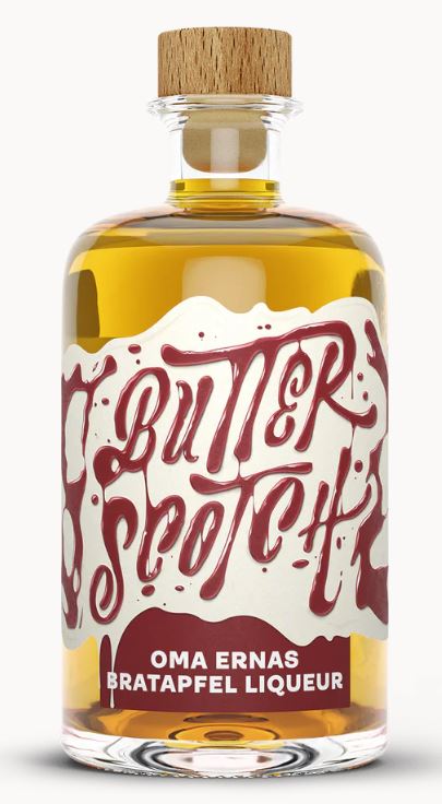 Butterscotch Oma Ernas Bratapfel Likör