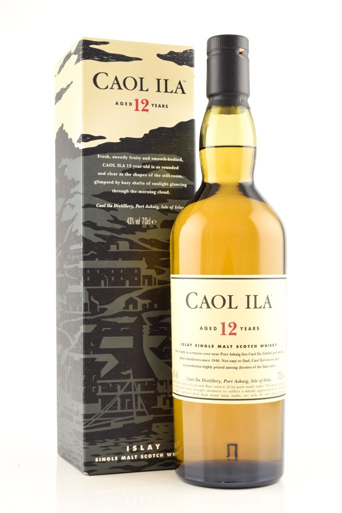 Caol Ila Islay Single Malt Scotch Whisky Aged 12 Years (1 x 70 cl  Single Malt)
