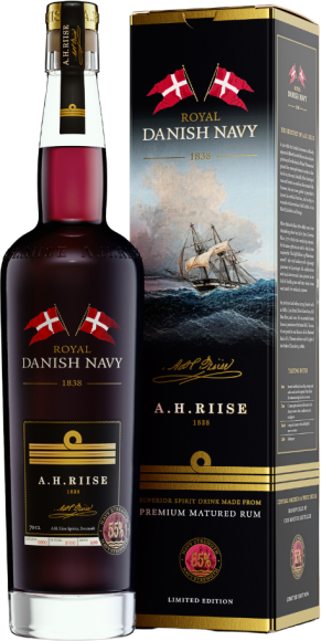 A.H.Riise Royal Danish Navy Rum (70cl)Navy Strenght