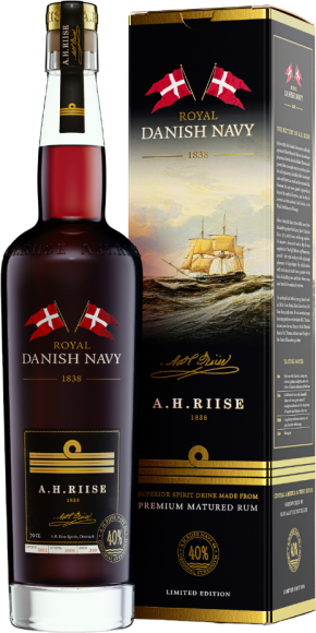 A.H.Riise Royal Danish Navy Rum (70cl)