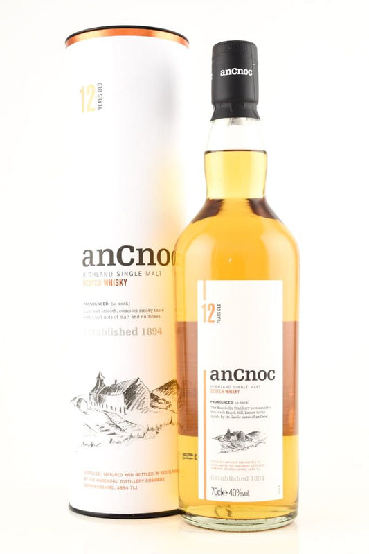 anCnoc 12 Jahre 70 cl