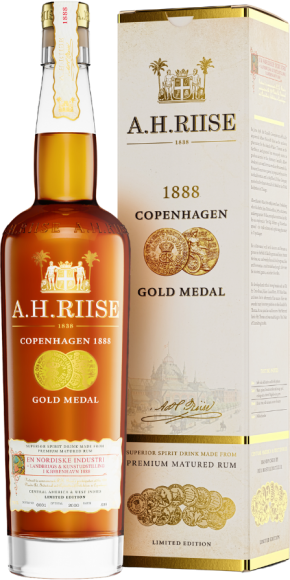 A.H.Riise 1888 Copenhagen Gold Medal Rum (70cl)
