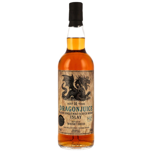 Dragonjuice 10 y.o. Islay - Peated Single Malt Whisky - Batch #2 - Whisky Druid