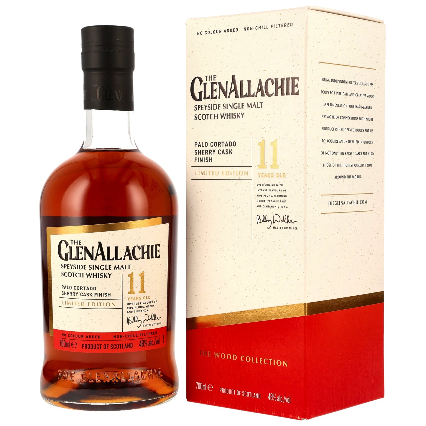 GlenAllachie 11 y.o. Palo Cortado Sherry Cask Finish 70cl