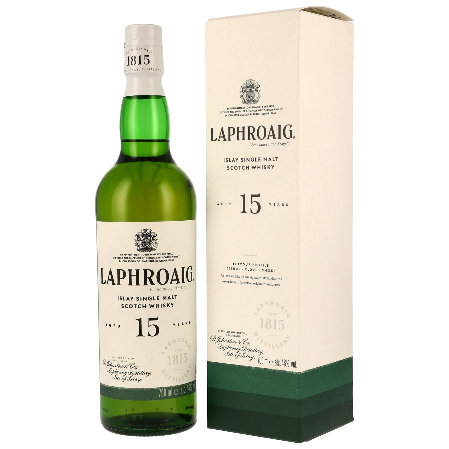 Laphroaig 15 y.o. 46%