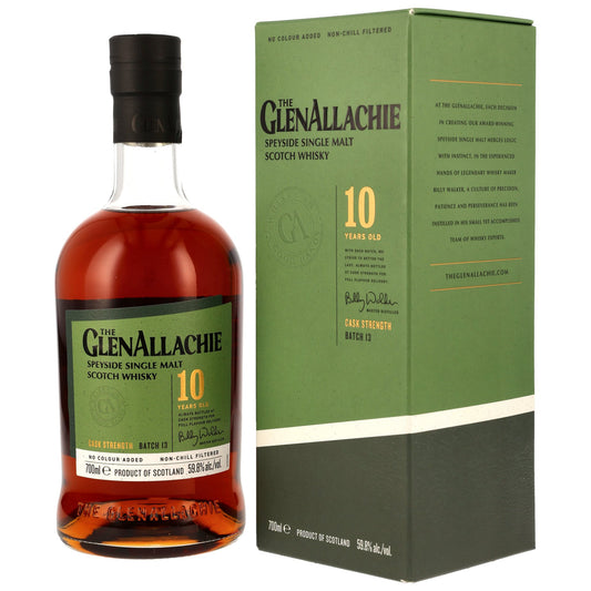 GlenAllachie 10 y.o. - Batch 13 - Cask Strength - PX Sherry, Oloroso Sherry, Red Wine & Virgin Oak Casks