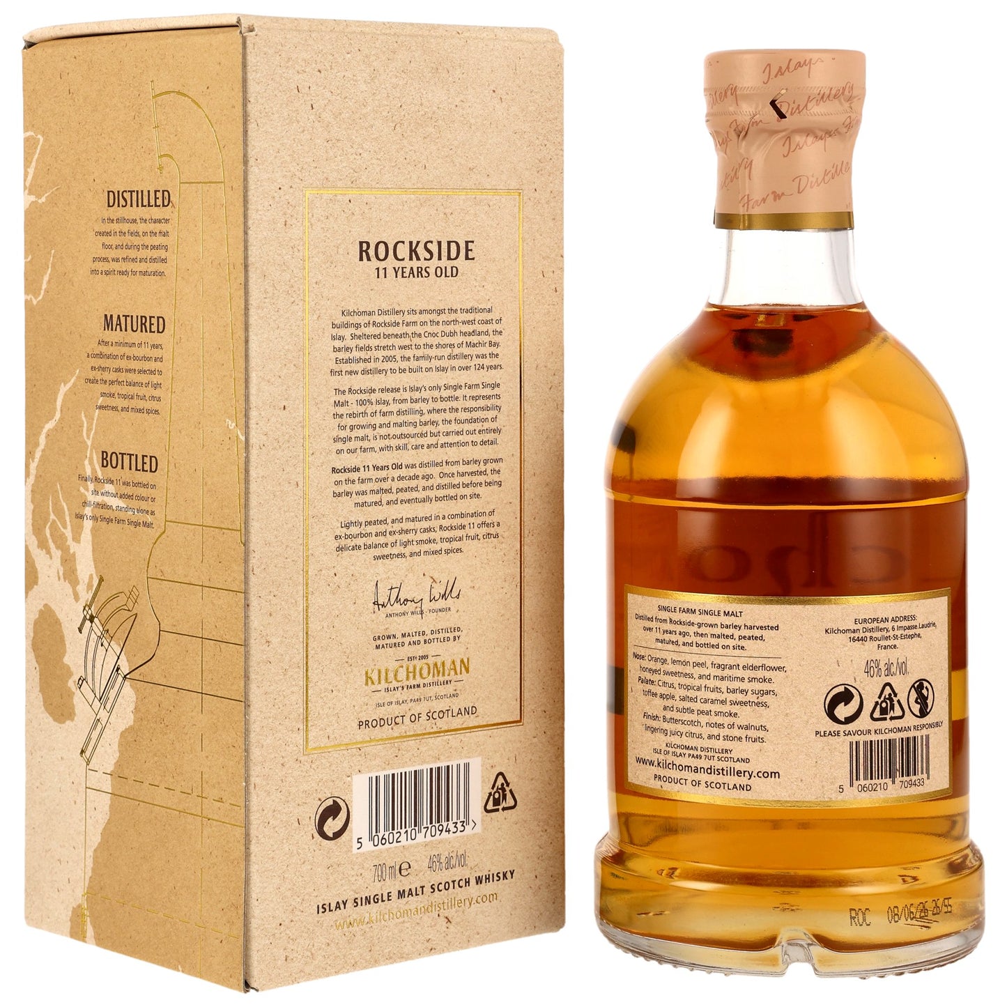 Kilchoman Rockside 11 y.o. - Ex-Bourbon & ex-Sherry Casks 70