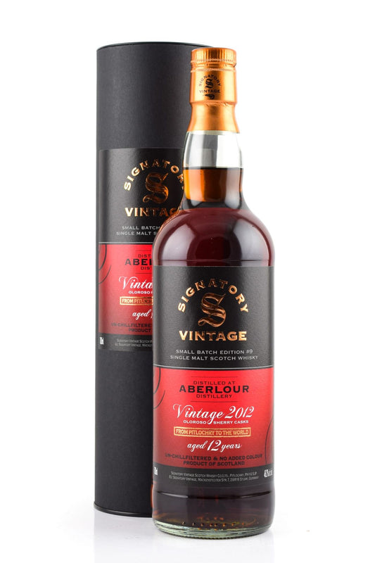 Aberlour 2012 - 12 y.o. - Signatory Small Batch #9 70 cl