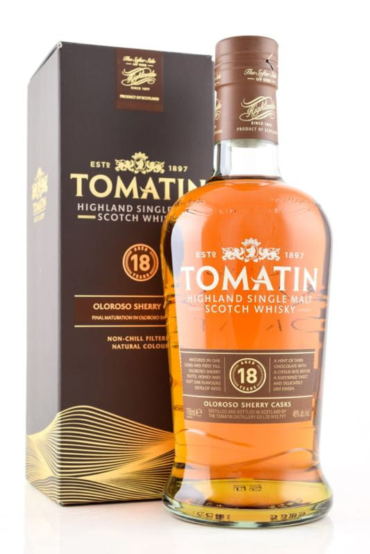 Tomatin 18 Years (Single Malt  70cl)