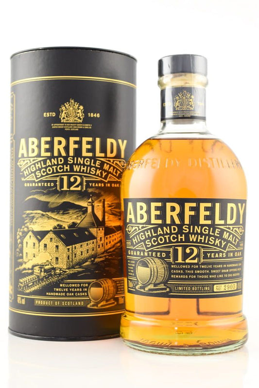 Aberfeldy Highland Single Malt Whisky 12 Jahre (1 x 0.7 l)