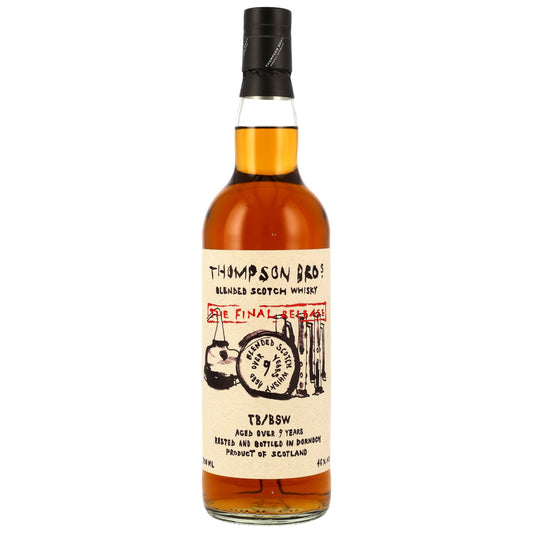 TB/BSW Blended Scotch Whisky - 9 y.o. - Final Release - Thompson Bros.