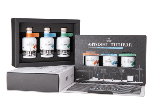 Satoshi Minibar Set 3 Stück 3 x 5 cl