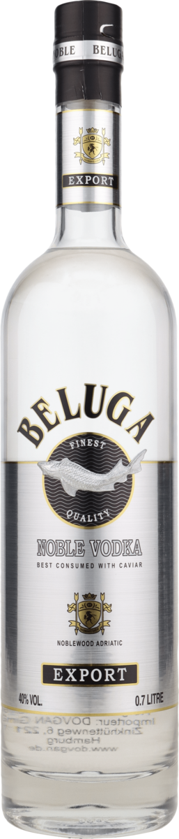 Beluga Noble Vodka aus Montenegro 40% 0.7l