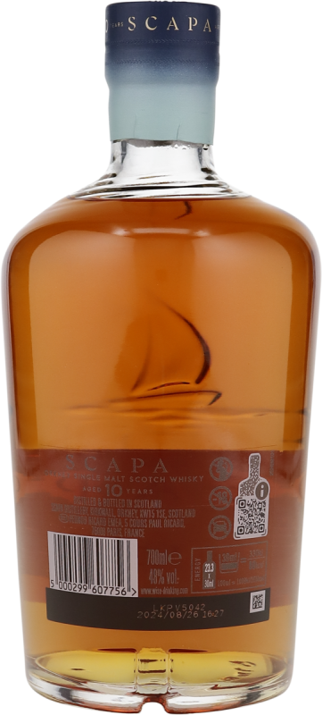 Scapa 10 Years Old Single Malt 48% 0.7l
