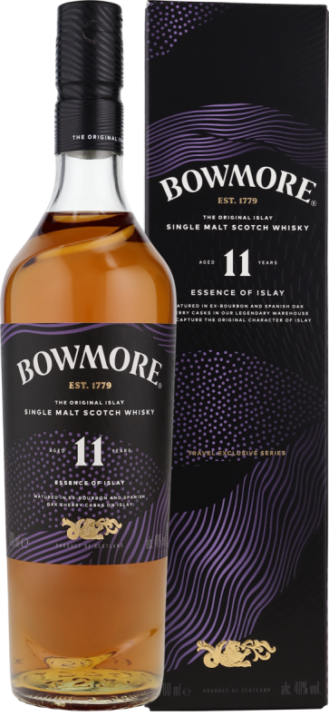 Bowmore 11 Years Old Islay Single Malt Scotch in GP 40% 0.7l