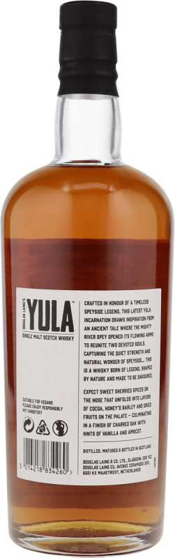 YULA Speyside Single Malt Scotch Whisky in GP 40% 0.7l