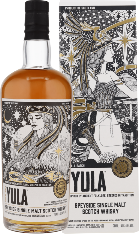 YULA Speyside Single Malt Scotch Whisky in GP 40% 0.7l