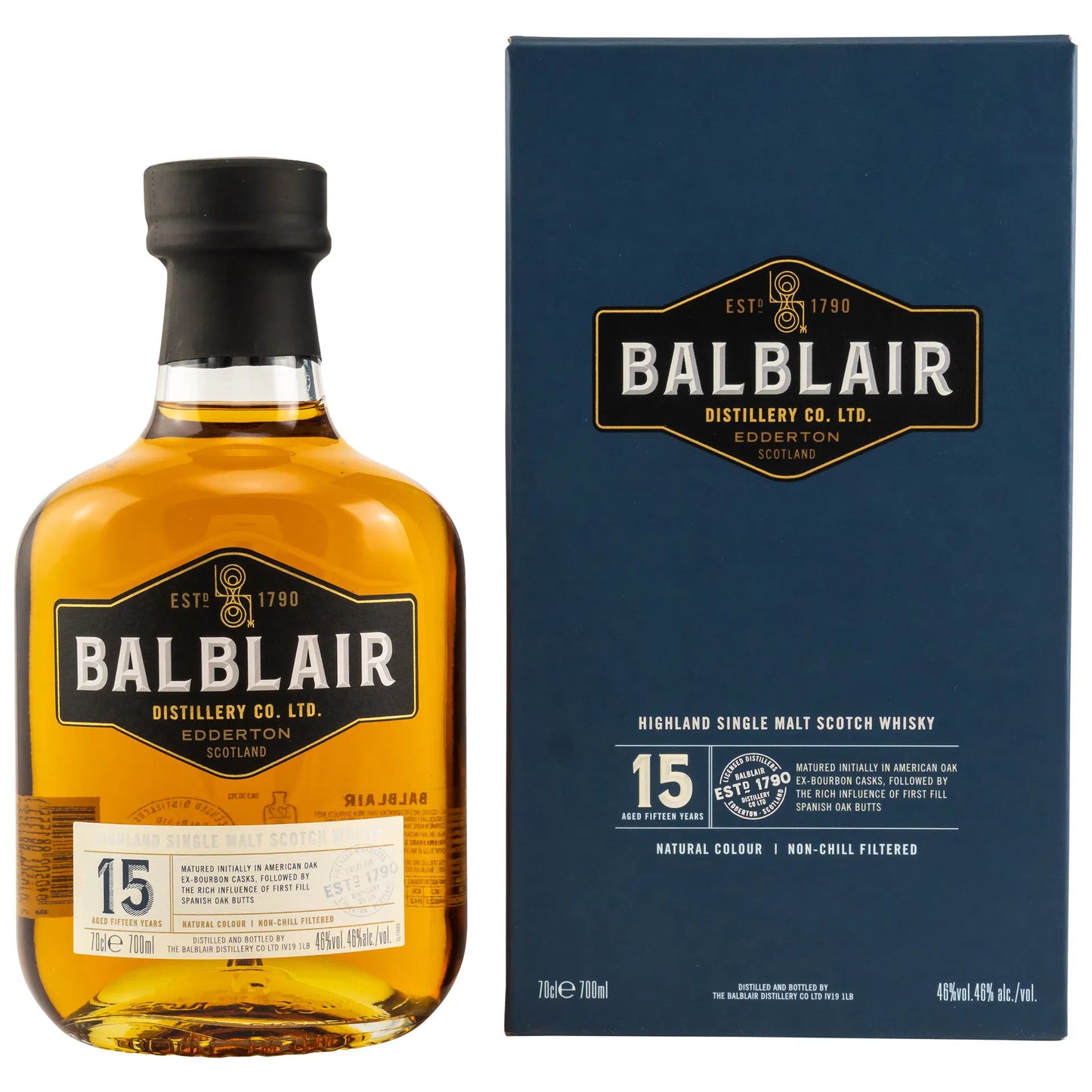 Balblair 15 Jahre 70 cl