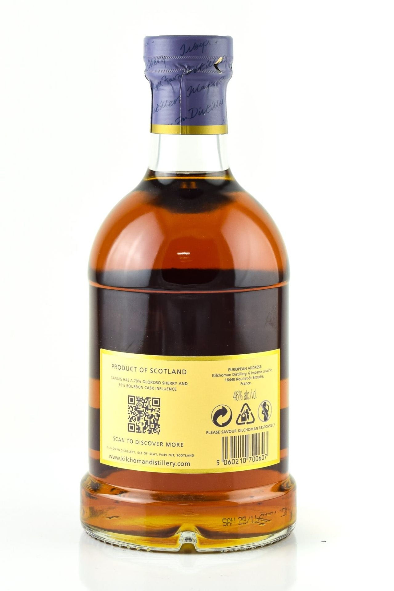 Kilchoman Sanaig 70 cl