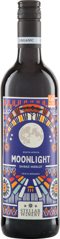 MOONLIGHT Shiraz-Merlot W.O. Western Cape 2025 Stellar Winery Bio