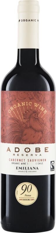 Adobe Carmenere Reserva, D.O. 0,75 L Bio