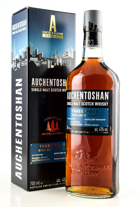 Auchentoshan Three Wood (Single Malt  70cl)