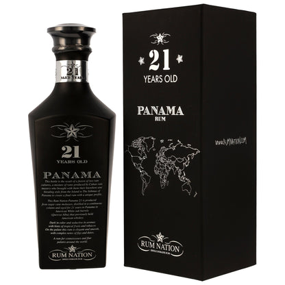 Panama 21 y.o. Black Decanter - Rum Nation