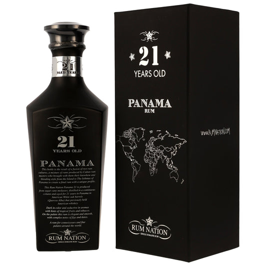 Panama 21 y.o. Black Decanter - Rum Nation