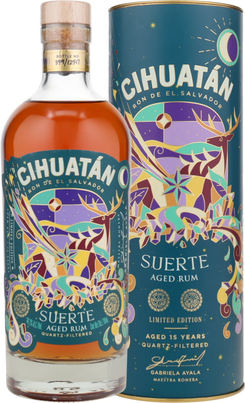 Cihuatán Suerte Ron de El Salvador 44.2% 0.7l