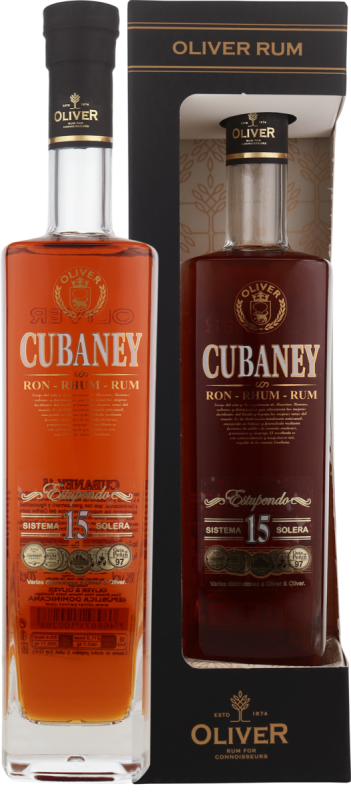 Ron Cubaney 15 Years Old Estupendo 38% 0.7l