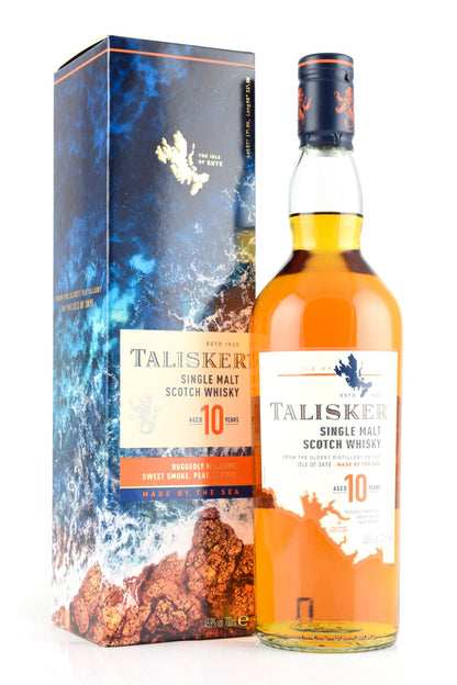 Talisker 10 Years Old Single Malt Scotch Whisky (1 x 70 cl  Single Malt)