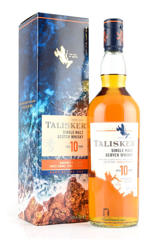 Talisker 10 Years Old Single Malt Scotch Whisky (1 x 70 cl  Single Malt)