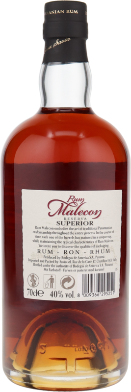 Rum Malecon 15 Años Rum aus Panama in GP 40% 0.7l