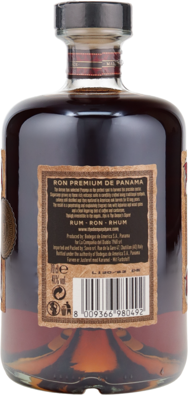 The Demon's Share 12 YO Rum aus Panama 0,7L