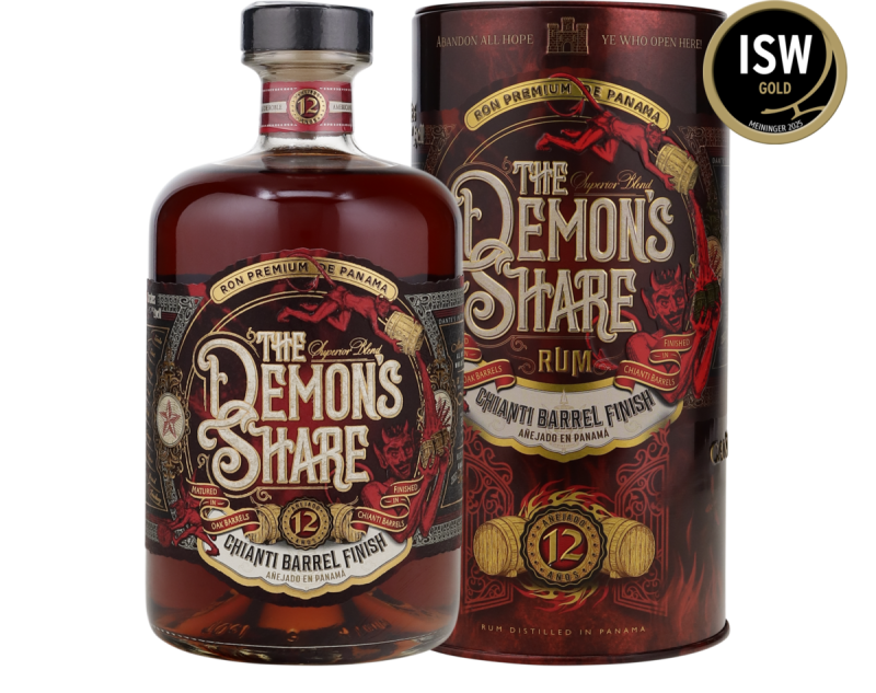 The Demon's Share 12Y Chianti Rum aus Panama in GP 41%