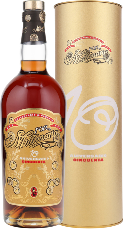 Ron Millonario 10 Cincuenta 50% 0.7l