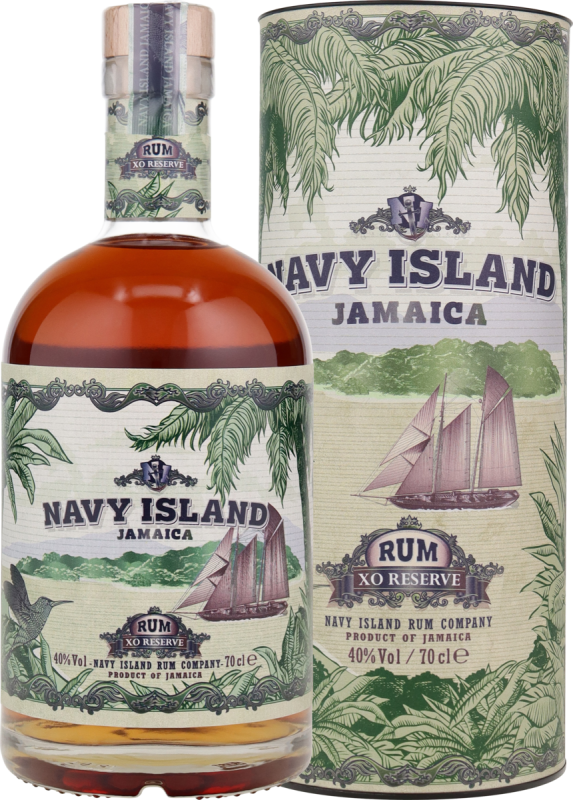 Navy Island XO Reserve Rum aus Jamaica in GP 40% 0.7l