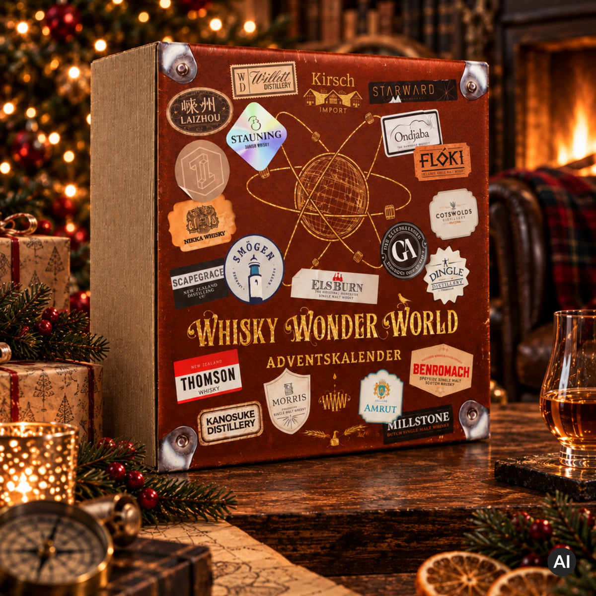 Adventskalender - Whisky Wonder World - 24 x 0,02l