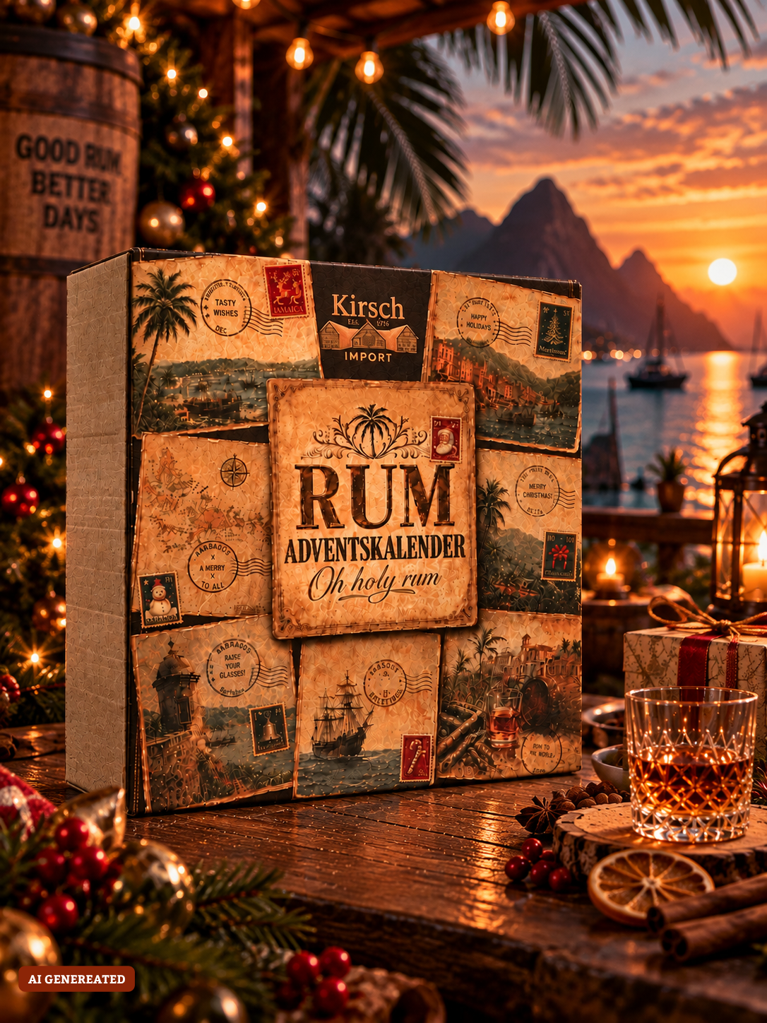 Adventskalender - RUM 24 x 0,02l Oh-holy-Rum